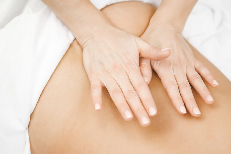 Massagetherapie ter vermindering van pijn en angst