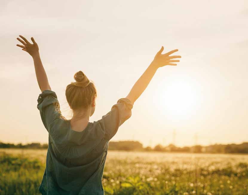 Innerlijke vrijheid ervaren: symbool voor emotionele vrijheid