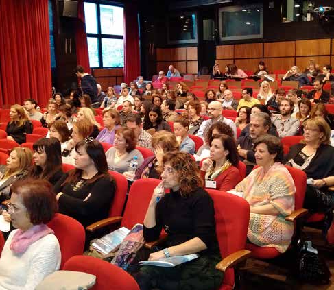 Congres over ogen en gezondheid met sprekers en deelnemers